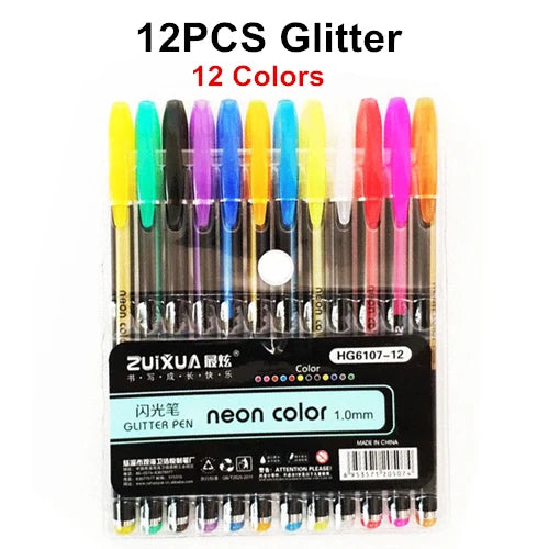 12Pcs/Set Gel Pen