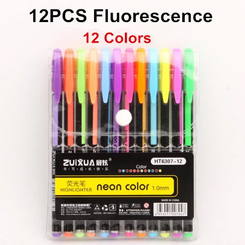 12Pcs/Set Gel Pen
