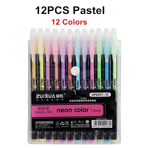 12Pcs/Set Gel Pen