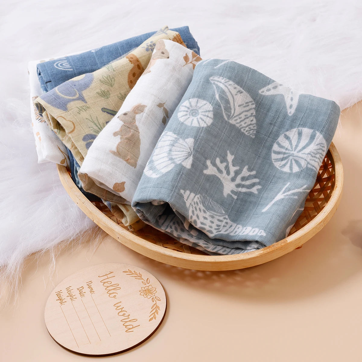 Swaddle Feeding Burp Cloth Newborn