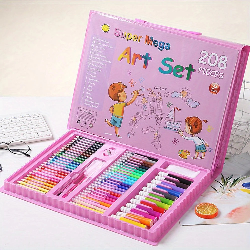 208 Pieces Set Watercolor Pen