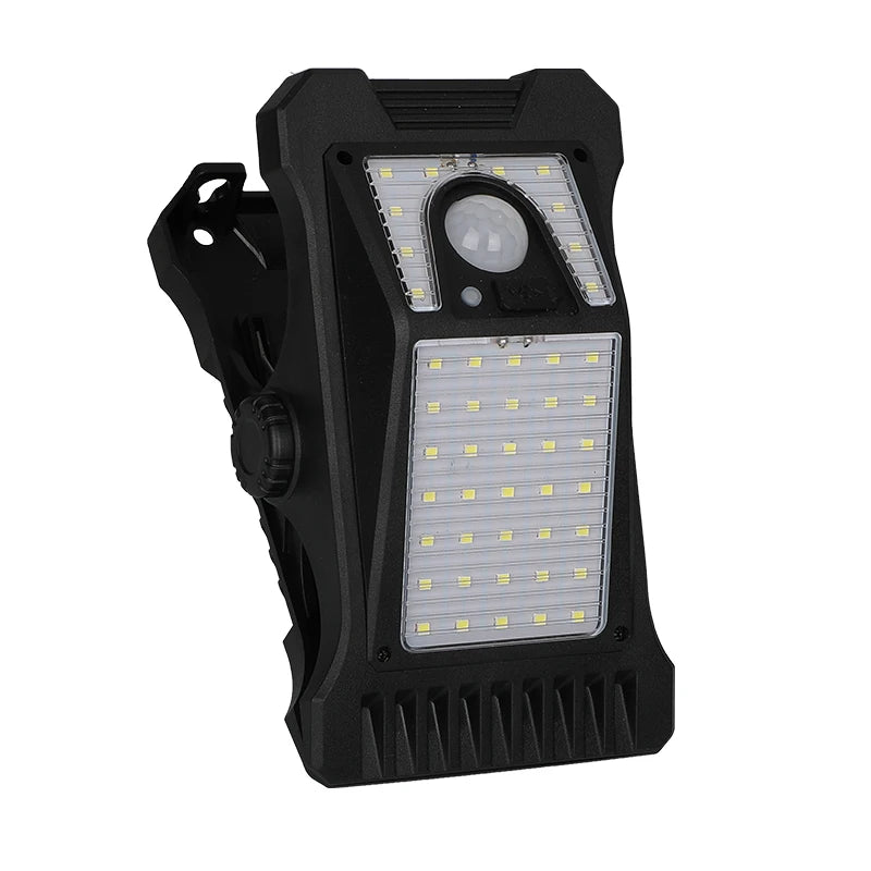 YD-18 Solar Clip Light Outdoor Portable Waterproof Body