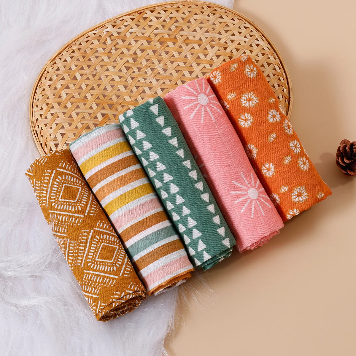 Swaddle Feeding Burp Cloth Newborn