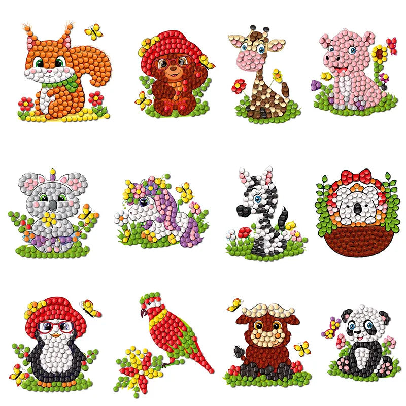 2025 New Stitch Children's Diamond Stickers