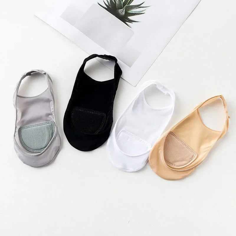 3 Pairs Invisible Boat Socks Women Summer