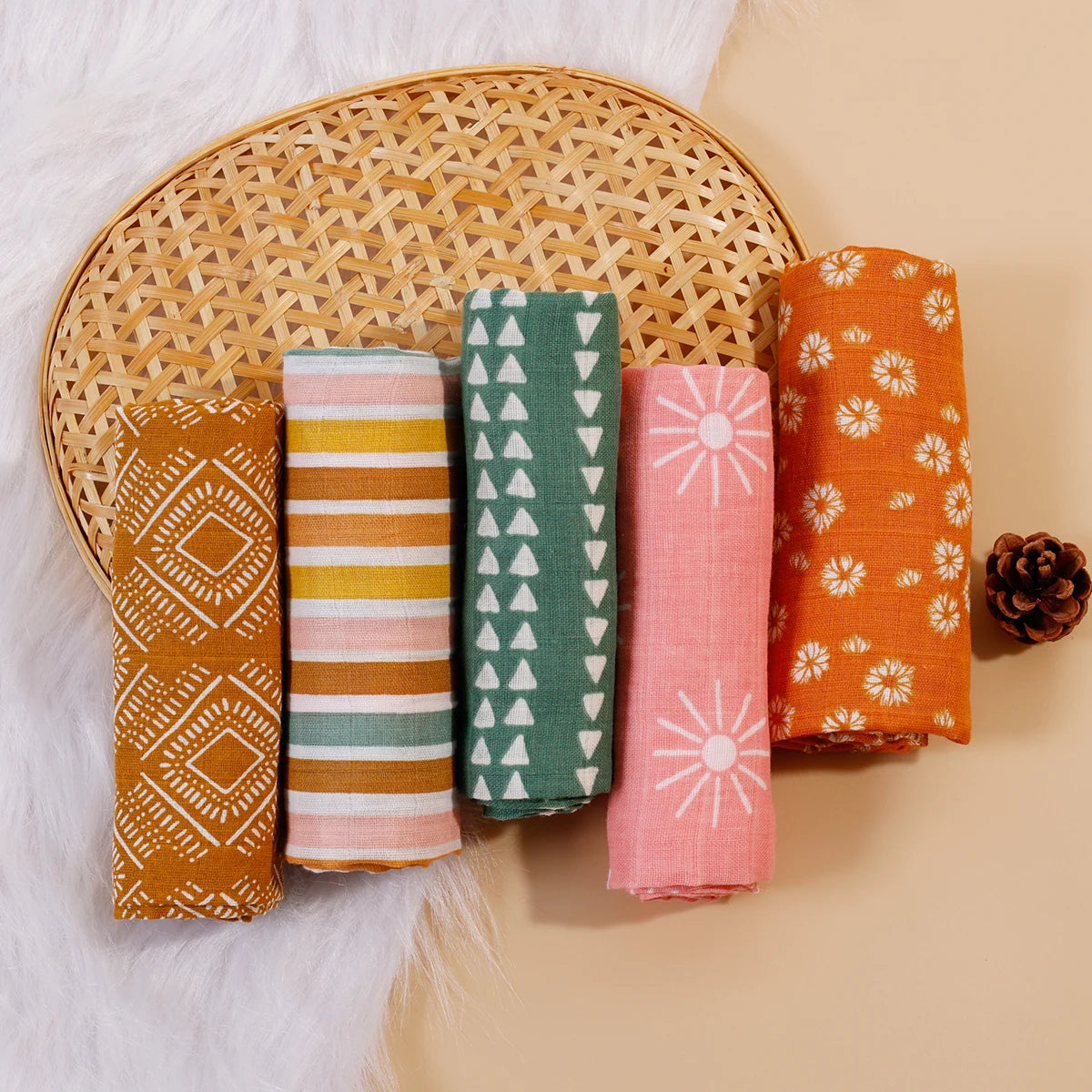 Swaddle Feeding Burp Cloth Newborn