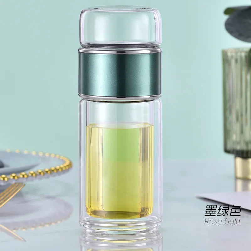 Tea separation glass