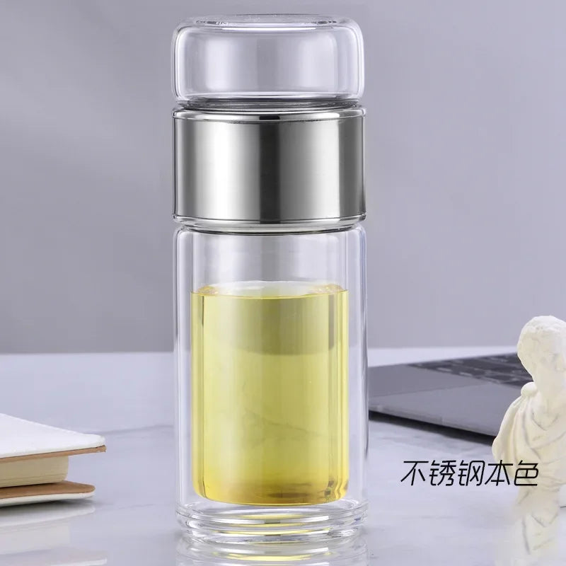 Tea separation glass