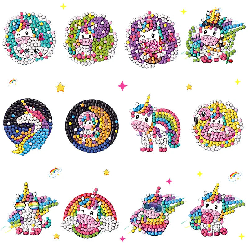 2025 New Stitch Children's Diamond Stickers