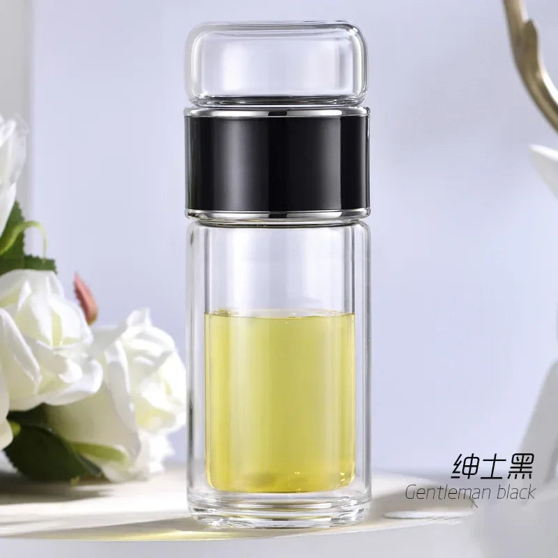 Tea separation glass