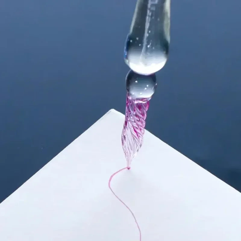New Glass Drip Fountain Pen- MOONBIFFY