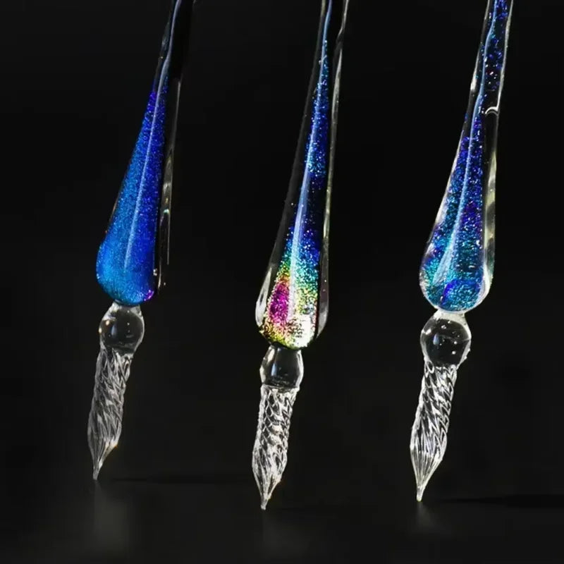 New Glass Drip Fountain Pen- MOONBIFFY