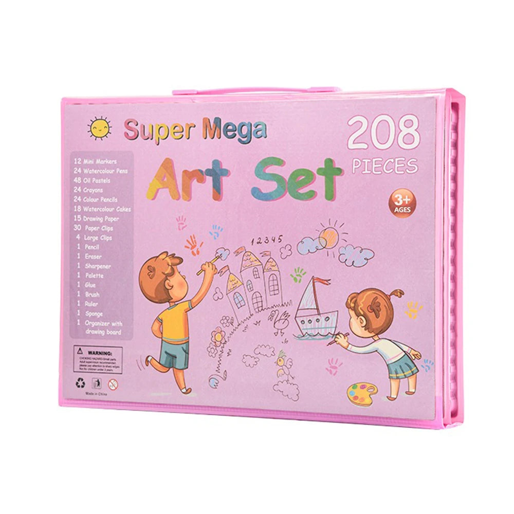 208 Pieces Set Watercolor Pen