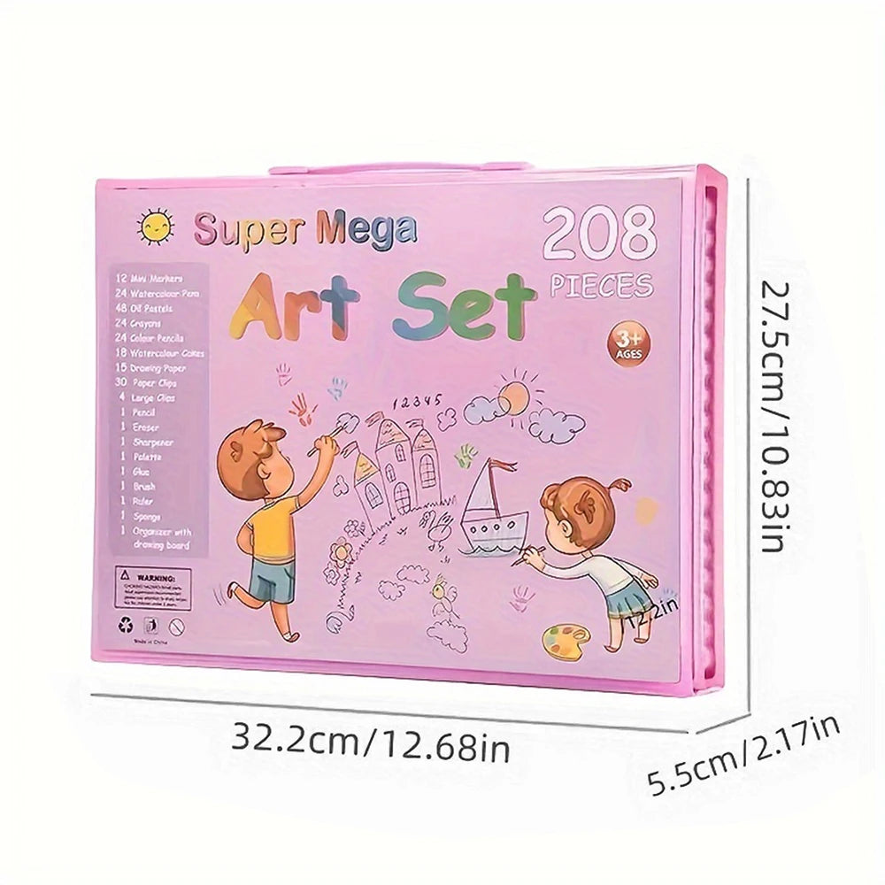 208 Pieces Set Watercolor Pen