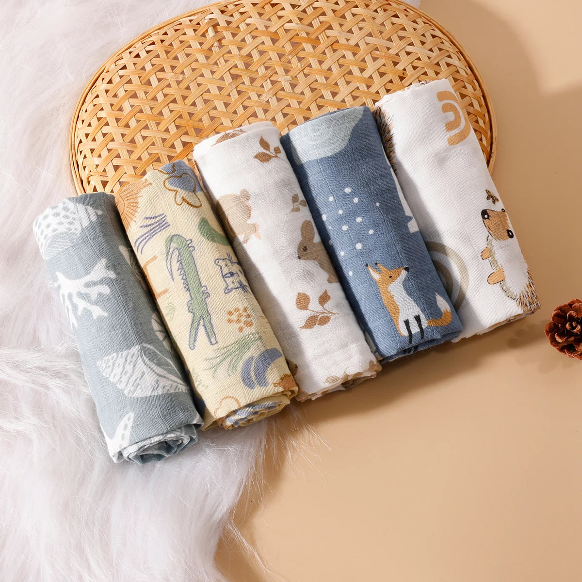 Swaddle Feeding Burp Cloth Newborn