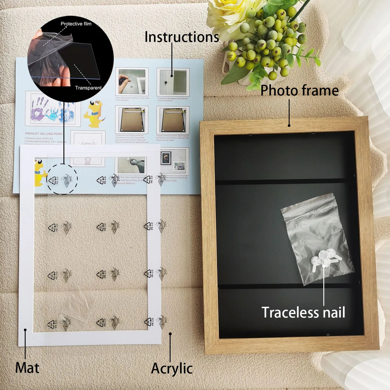 Children Art Frames Magnetic